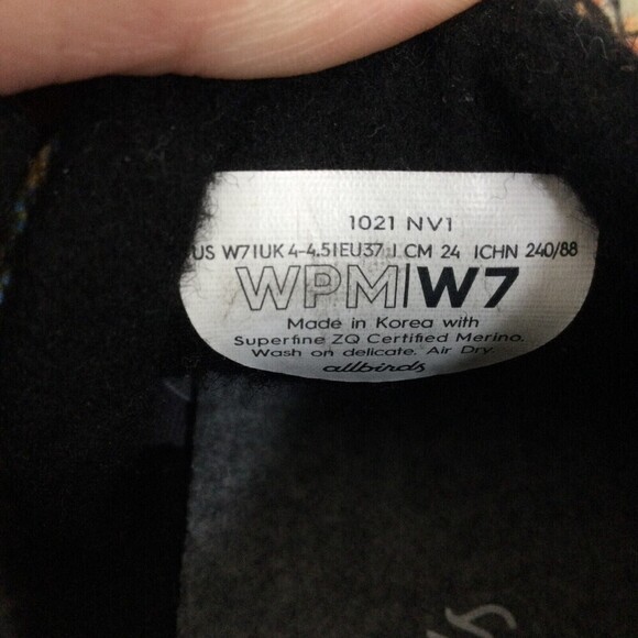 Allbirds Womens Wool Piper Mid Split Tartan Limited Edition Sneaker Shoes Size 7 - Picture 8 of 10